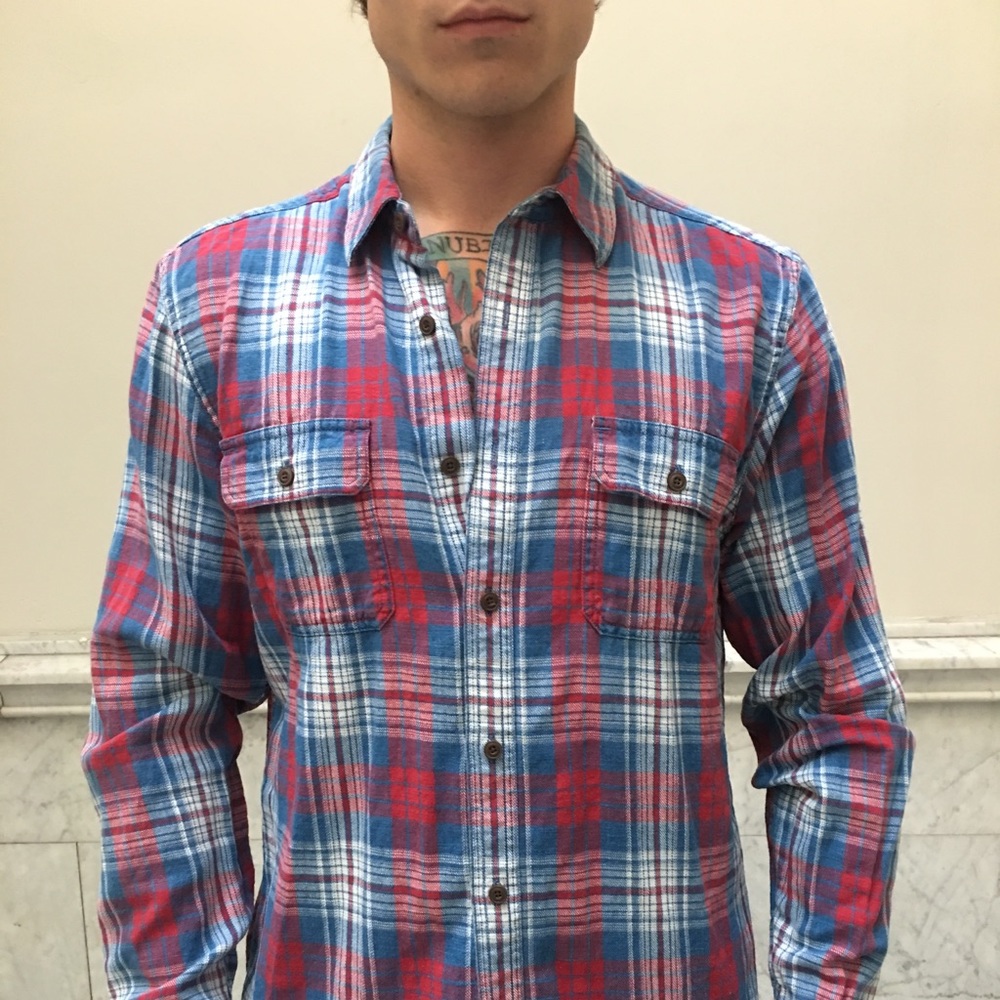 Lucky Brand Flannel (Size: M)